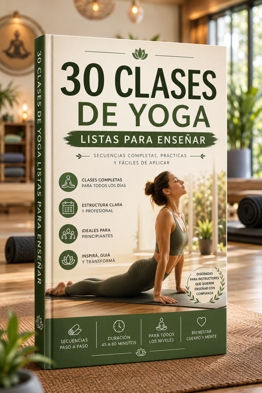 FORMACION INICIAL AL YOGA + 4 BONOS