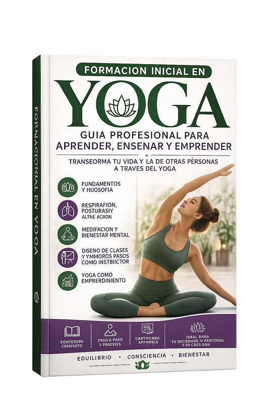 FORMACION INICIAL AL YOGA + 4 BONOS
