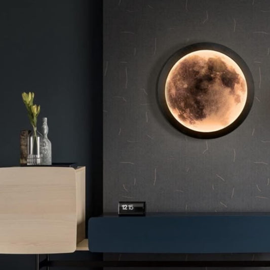 CUADROS DE LUNA 3D CON LUCES LED